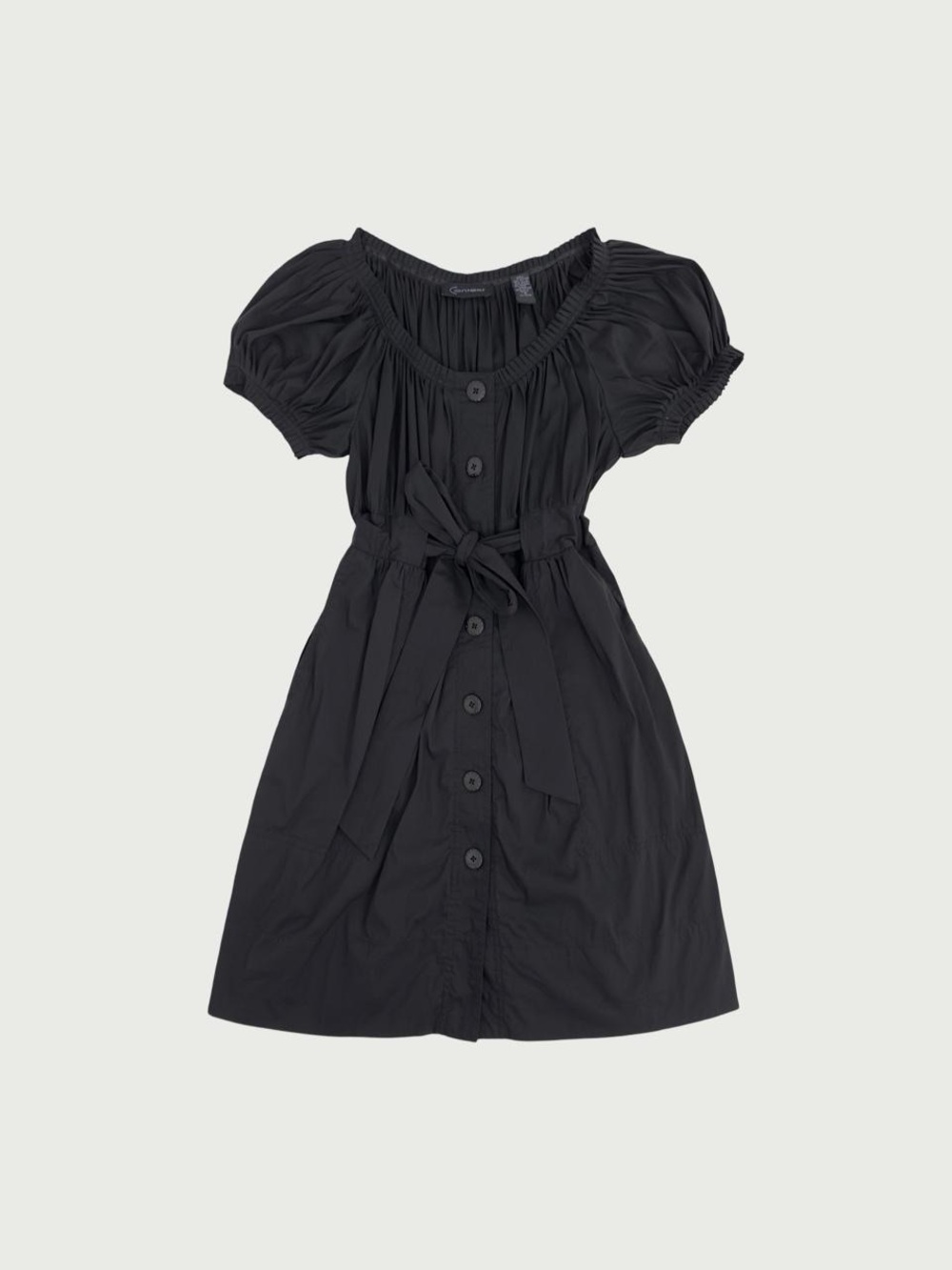 Context Button Front Dress